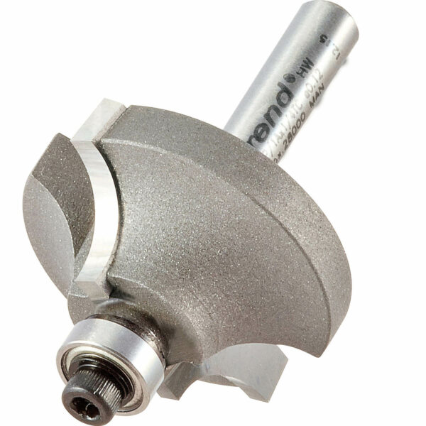 Trend Ovolo Shoulder Profile Router Cutter 33.5mm 9mm 1/4"