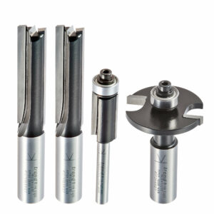 Trend 4 Piece Kitchen Fitters Router Cutter Set