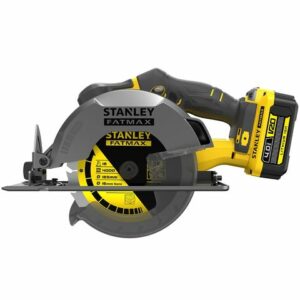 Stanley FatMax  STANLEY FATMAX V20 SFMCS500M1K 18V Circular Saw with 4Ah Battery and Kit Box