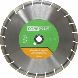 Coreplus Abrasive and Asphalt Diamond Blade 350mm 3mm 25.4mm