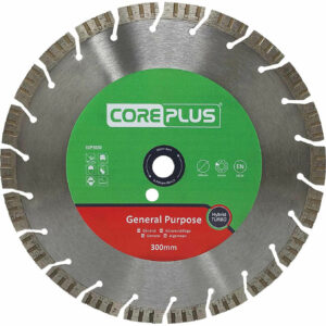 Coreplus General Purpose Hybrid Turbo Diamond Blade 300mm 3.5mm 20mm