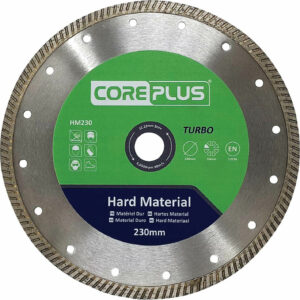 Coreplus Hard Material Turbo Diamond Blade 230mm 2.6mm 22mm