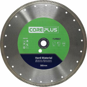 Coreplus Hard Material Turbo Diamond Blade 300mm 2.8mm 20mm