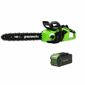 Greenworks Greenworks 40V 40cm 1.8kW Brushless Chainsaw with 4.0Ah Battery & 2A Charger