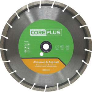 Coreplus Abrasive and Asphalt Diamond Blade 300mm 2.8mm 20mm