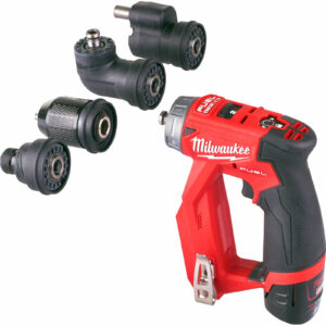 Milwaukee M12 FDDXKIT Fuel 12v Cordless Brushless Installation Drill Driver 2 x 2ah Li-ion Charger Case