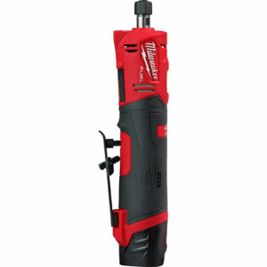 Milwaukee M12 FDGS Fuel 12v Cordless Brushless Straight Die Grinder 1 x 2ah & 1 x 4ah Li-ion Charger Bag