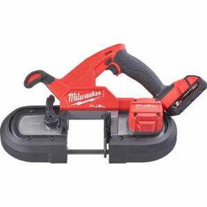Milwaukee M18 FBS85 Fuel 18v Cordless Brushless Bandsaw 2 x 2ah Li-ion Charger Case