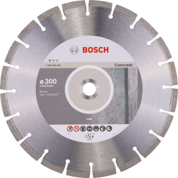 Bosch Standard Concrete Diamond Cutting Disc 300mm