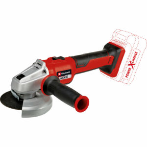 Einhell AXXIO 18/125 Q 18v Quick Release Brushless Angle Grinder 125mm No Batteries No Charger No Case