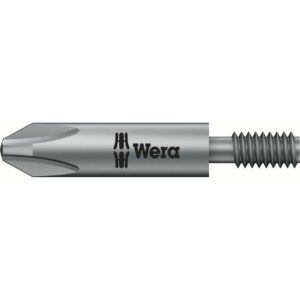 Wera 851/11 Extra Tough M4 Threaded Drive Phillips Screwdriver Bits PH2 33mm Pack of 1