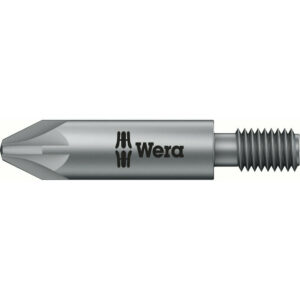 Wera 855/12 Extra Tough M5 Threaded Drive Pozi Screwdriver Bits PZ2 44.5mm Pack of 1