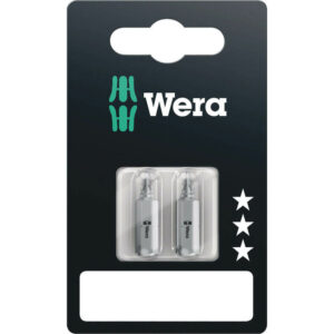 Wera 855/1Z SB Extra Tough Screwdriver Bits PZ1 25mm Pack of 2