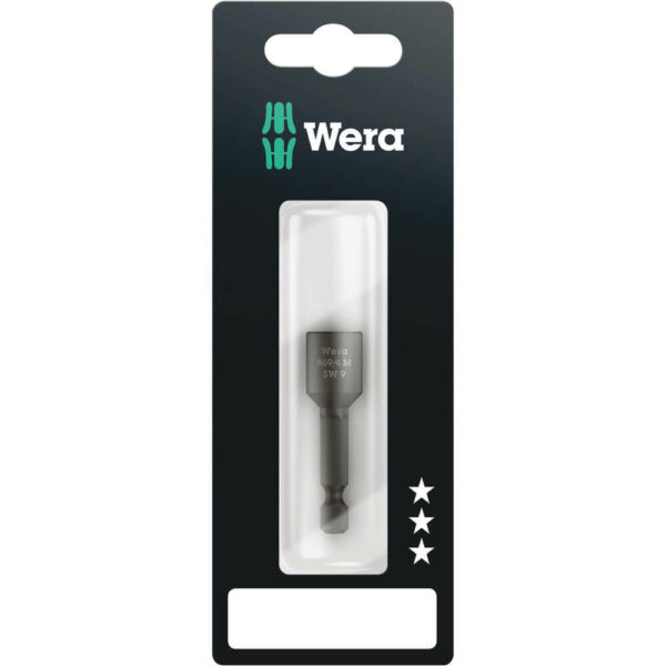 Wera 869/4M SB Magnetic Impact Nut Setter 9mm