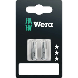 Wera 851/1 RZ SB Extra Hard Reduced Shank Phillips Screwdriver Bits PH2 25mm Pack of 2