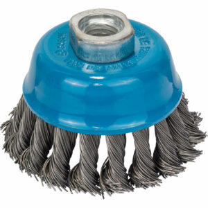 Bosch 0.5mm Knotted Steel Wire Cup Brush 75mm M14 Thread