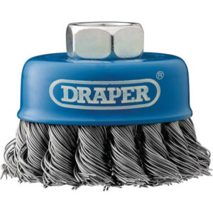 Draper Twist Knot Wire Cup Brush 60mm M14 Thread