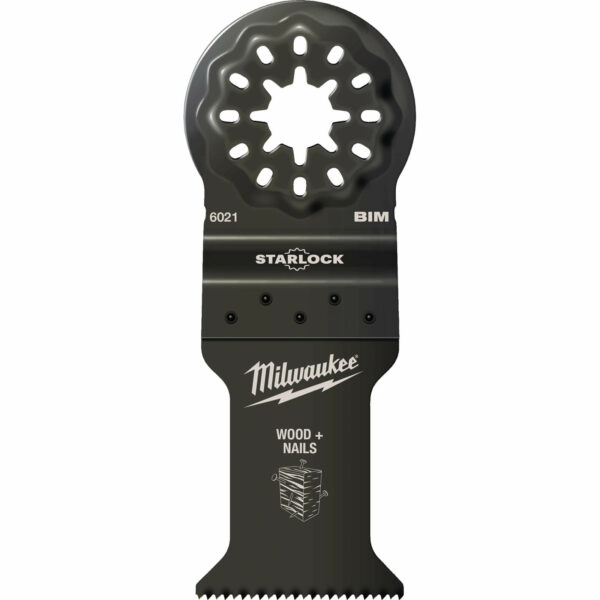 Milwaukee Bi-Metal Starlock Oscillating Multi Tool Plunge Saw Blade 35mm Pack of 1