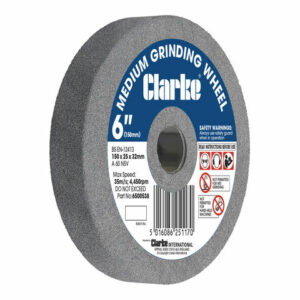 Clarke Clarke 6” (150mm) Medium Grinding Wheel for CHDBG500