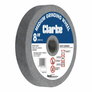 Clarke Clarke 200 x 32 x 32mm bore (16mm Reducing Bush) Medium Grinding Wheel