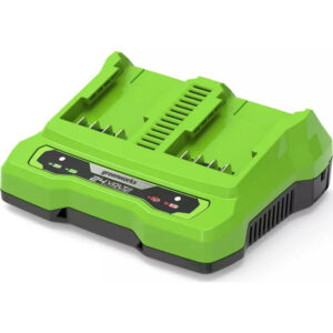 Greenworks G24X2UC4 24v Cordless Fast Twin Li-ion Battery Charger