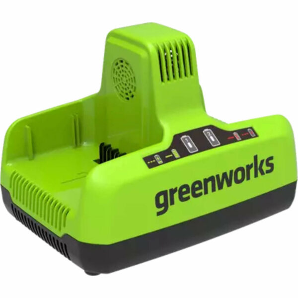 Greenworks 60v Cordless 6A Twin Fast Li-ion Battery Charger