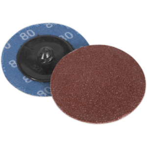 Sealey Quick Change Sanding Discs 50mm 50mm 120g Pack of 10