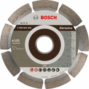 Bosch Diamond Disc Standard for Abrasive Materials 125mm