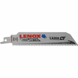 Lenox Lazer CT Carbide Tipped Reciprocating Sabre Saw Blades 230mm Pack of 1