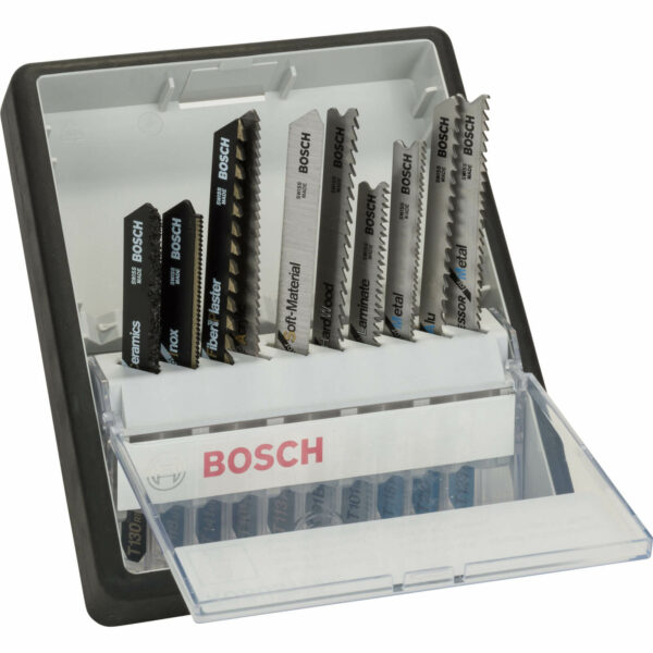 Bosch 10 Piece Jigsaw Blade Set