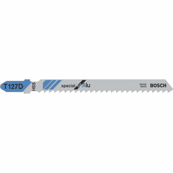 Bosch T127 D Aluminium Cutting Jigsaw Blades Pack of 5