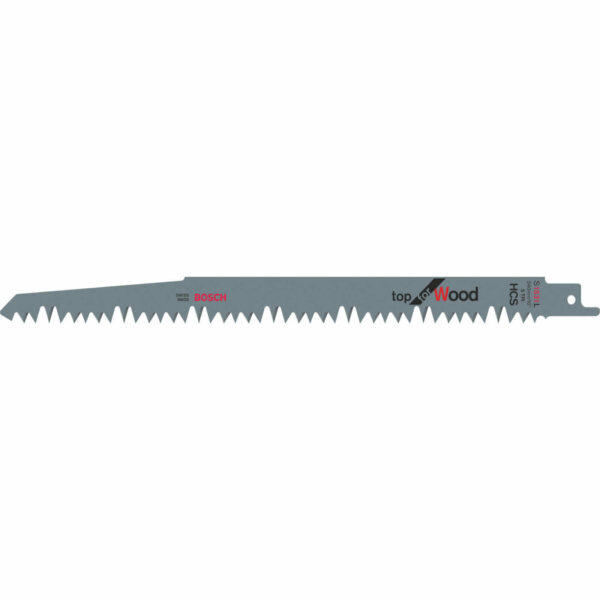 Bosch S1531L Wood Cutting Reciprocating Sabre Saw Blades Pack of 100