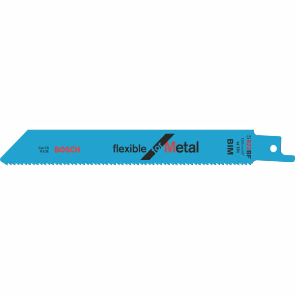 Bosch S922BF Metal Cutting Reciprocating Sabre Saw Blades Pack of 25