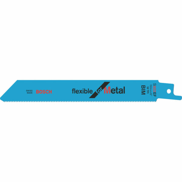 Bosch S922EF Metal Cutting Reciprocating Sabre Saw Blades Pack of 100