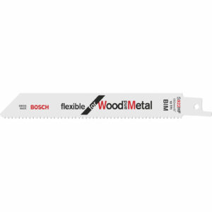 Bosch S922HF Wood and Metal Cutting Reciprocating Sabre Saw Blades Pack of 5