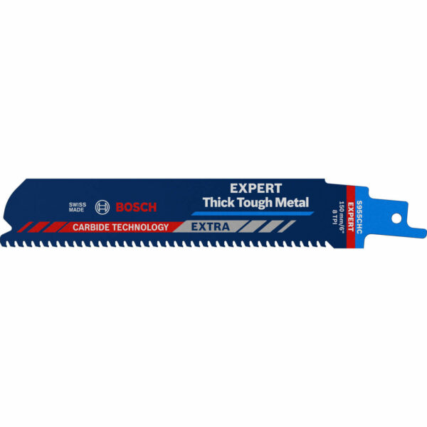 Bosch Expert S955CHC Thick Tough Metal Cutting Reciprocating Sabre Saw Blades 150mm Pack of 1