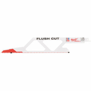 Milwaukee Flush Cutting Reciprocating Sabre Saw Blades 300mm Pack of 1