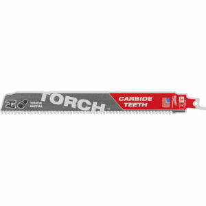 Milwaukee Heavy Duty TORCH Carbide Reciprocating Sabre Saw Blades 230mm Pack of 1