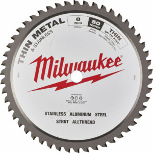 Milwaukee Endurance Metal Steel Cutting Circular Saw Blade 203mm 50T 15.8mm