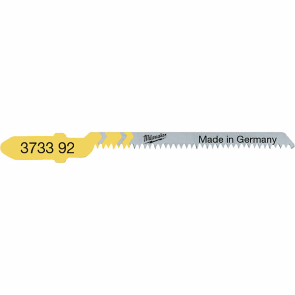 Milwaukee T101AO Wood and Plastic Curve Cutting Jigsaw Blades Pack of 5