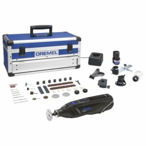Bosch Professional 12V Dremel 8260-5/65 12V Cordless Brushless Smart Rotary Tool with Platinum Kit