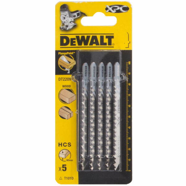 DeWalt XPC T101D Bi Metal Jigsaw Blades for Wood Pack of 20