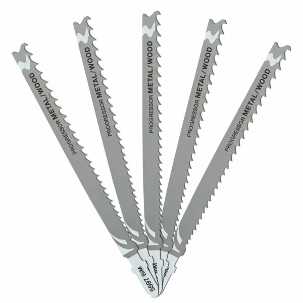 DeWalt T345XF HCS Progressor Tooth Jigsaw Blades Pack of 5