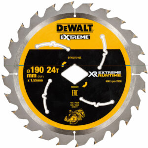 DeWalt XR Extreme Cordless Diamond Bore Saw Blade for DCS577 190mm 24T 30mm