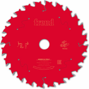 Freud LCL6M Circular and Mitre Saw Blade for Solid Wood and Panels 165mm 24T 20mm