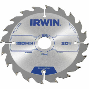 Irwin ATB Construction Circular Saw Blade 130mm 20T 20mm