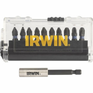 Irwin 10 PieceImpact Pro Performance Pozi Screwdriver Bit Set