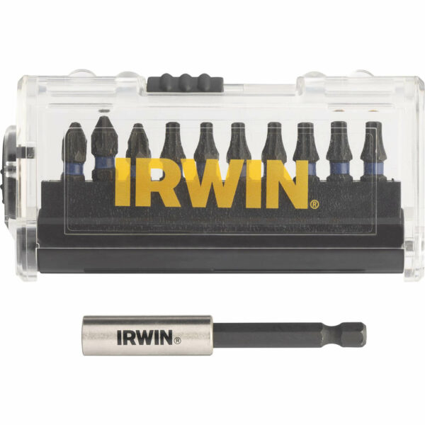 Irwin 10 Piece Impact Pro Performance Screwdriver Bit Set
