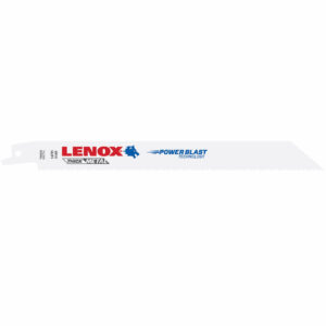 Lenox 14TPI Thick Metal Cutting Reciprocating Sabre Saw Blades 203mm Pack of 5