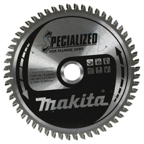 Makita SPECIALIZED Corrian Cutting Saw Blade 165mm 48T 20mm